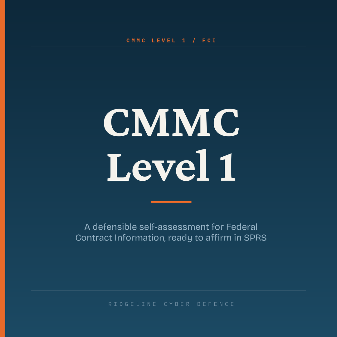 CMMC L1 Compliance Pack