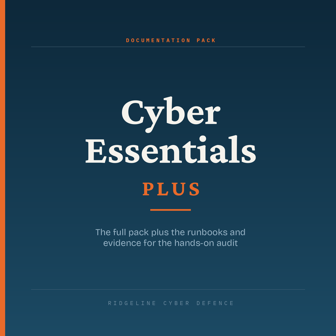 Cyber Essentials Plus Pack